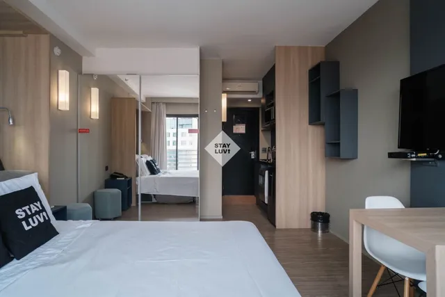 Apartamento mobiliado ideal para média temporada